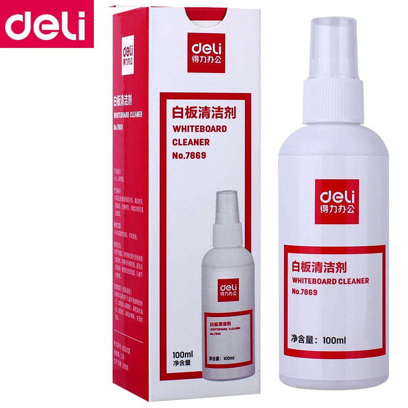 ספריי ניקוי ללוחות מחיקים (100 ml) מבית Deli 
